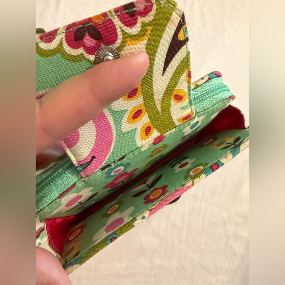 Vera Bradley Wristlet Set 💚🩷💙 - Picture 3 of 15
